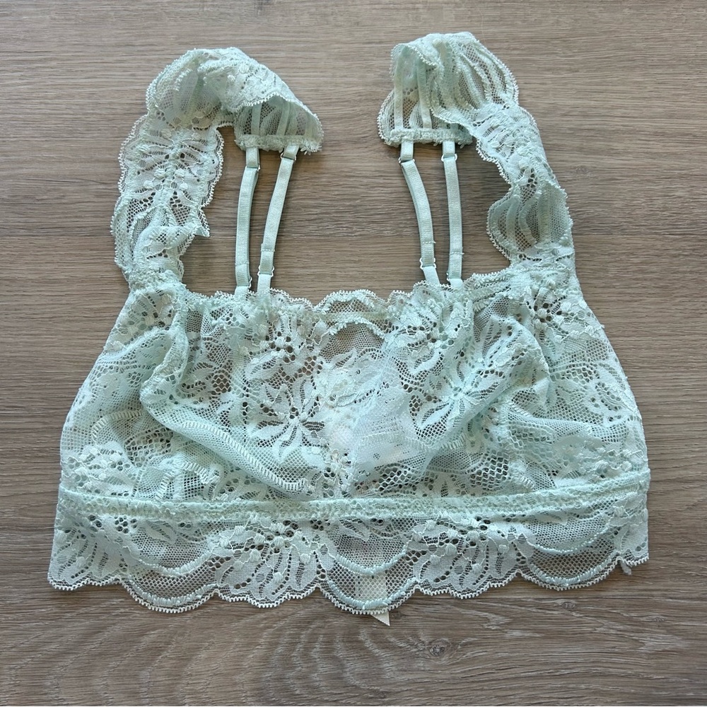 Free People Intimately Mesh Lace Bralette